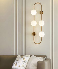 Đèn gắn tường decor hình ghim cài sáng tạo MLU200
