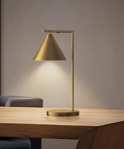 Đèn ngủ bằng đồng cảm ứng kiểu nón lá Á Đông ZHM631