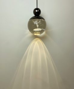 Đèn pha lê treo trần decor Tuần Lộc nghệ thuật sang trọng JG854