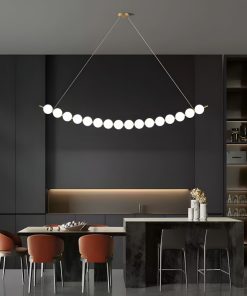Đèn thả bằng đồng decor phòng ăn hiện đại ZHM568