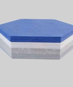 Vách tiêu âm polyester lục giác chống cháy JS2067B