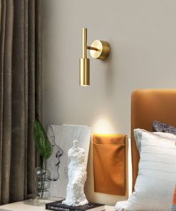 Đèn rọi gắn tường bằng đồng tối giản FLM376